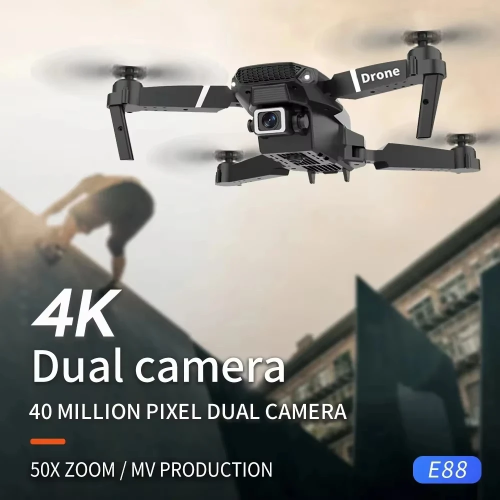 E88PRO ドローン 8K 5G プロ仕様 HD デュアル - Jjrc Drone X12 のレビューと価格