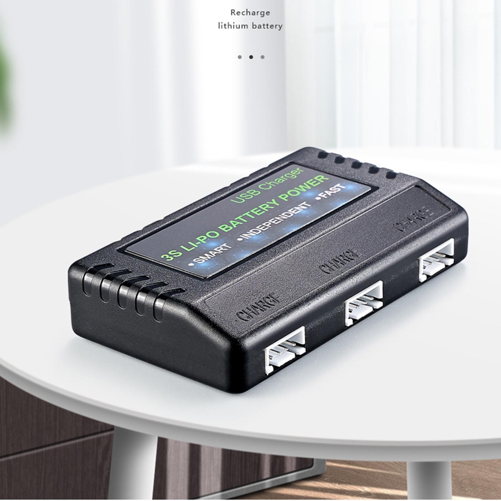 トリプルスロット3Sリポバッテリー充電ケース。11.1VのR - Drone Battery 3S のレビューと価格