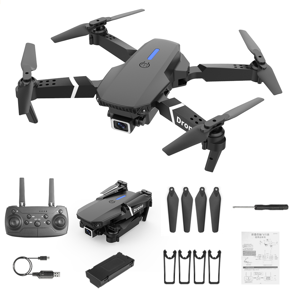 新型ドローン 2.4G RC クアッドコプター ドローン 5 - Eachine Drone E58 のレビューと価格